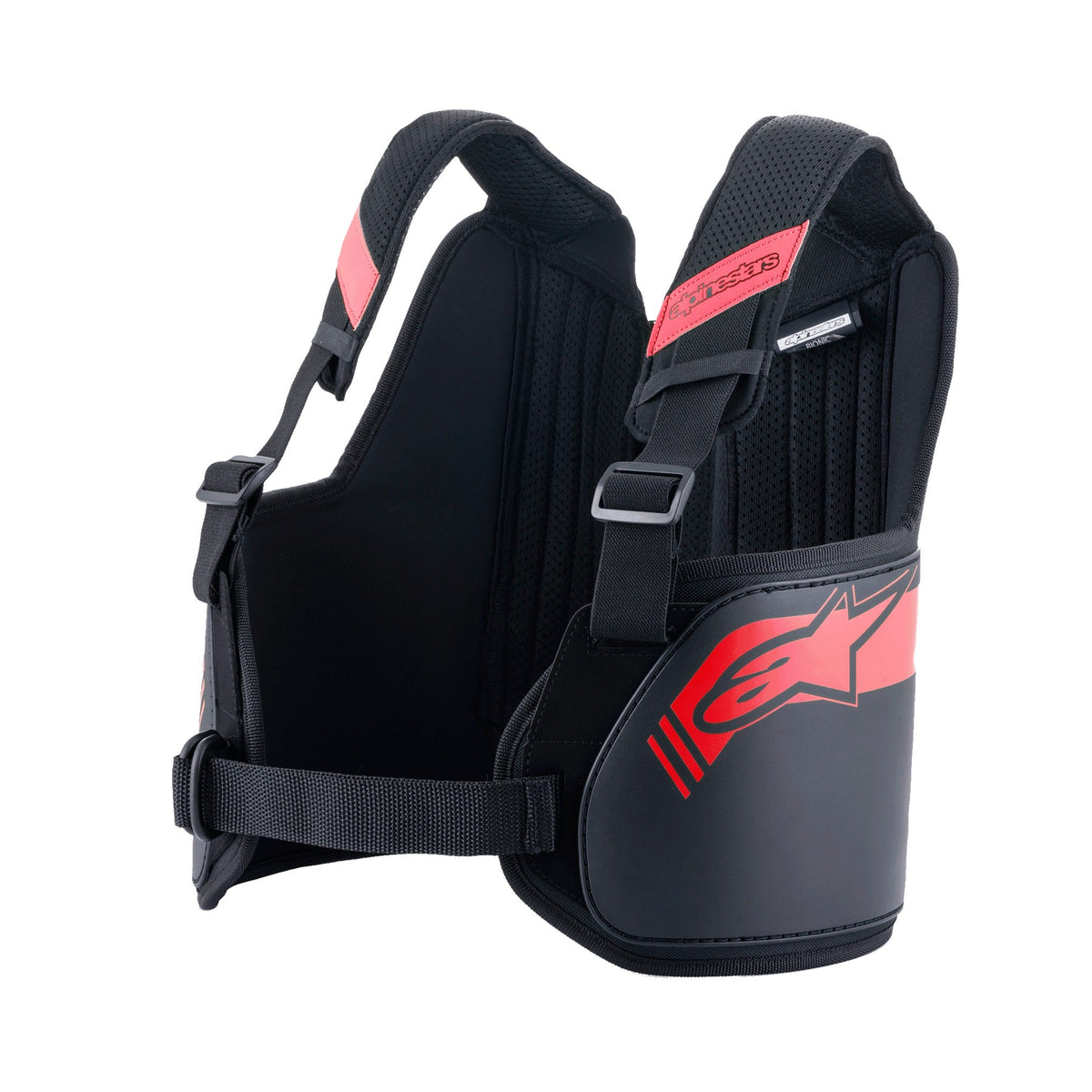 Kit Cadete Alpinestars: protector de costillas infantil Youth Bionic Rib Support Negro/Rojo