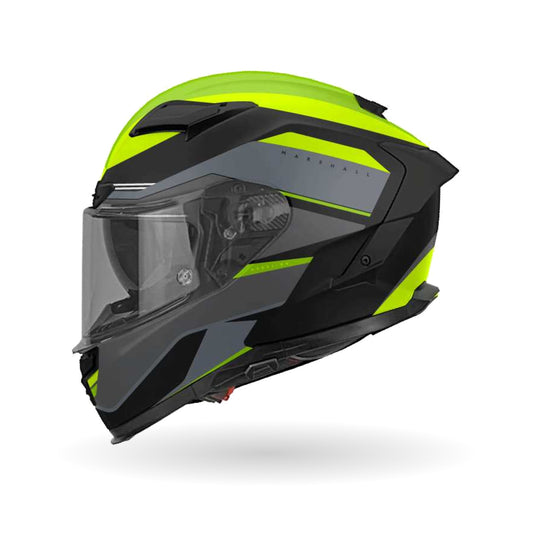 Casco Lola Helmets Marshall Negro/Amarillo, vista 1