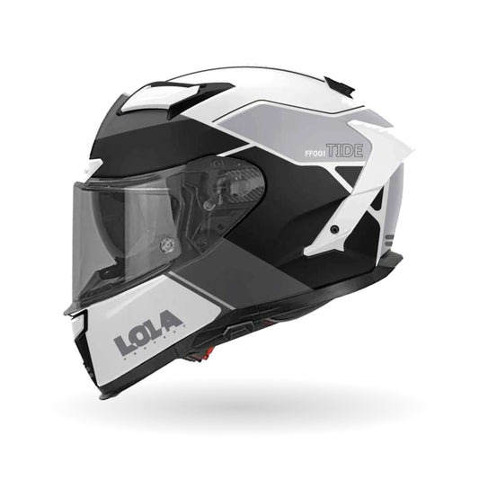 Casco Lola Helmets Tide Blanco/Negro, vista 1