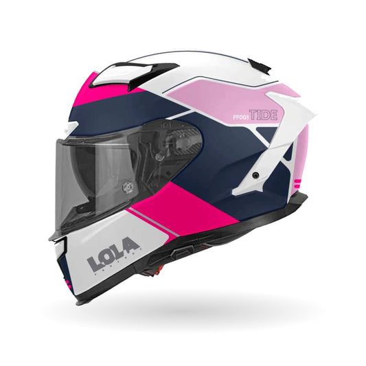 Casco Lola Helmets Tide Blanco/Rosa, vista 1