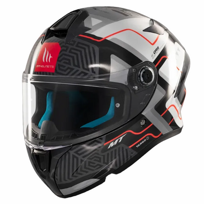 Casco integral MT Targo S Brik C0 Brillo