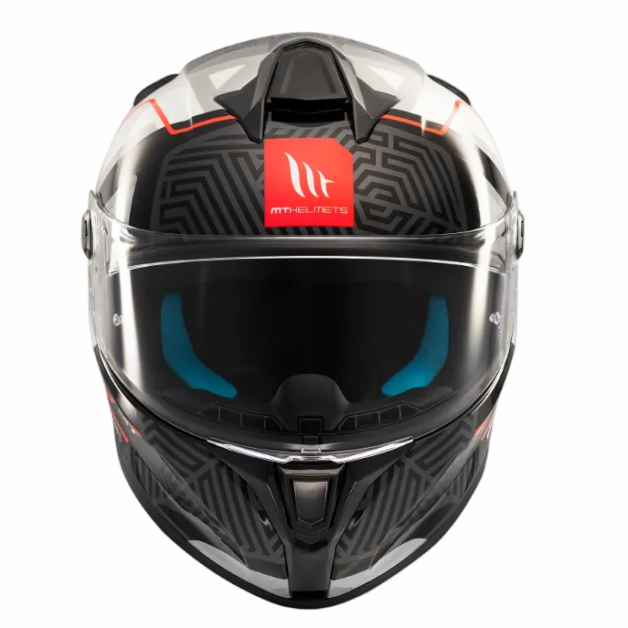 Casco integral MT Targo S Brik C0 Brillo