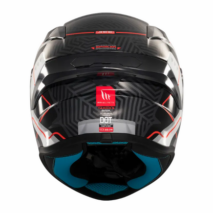 Casco integral MT Targo S Brik C0 Brillo