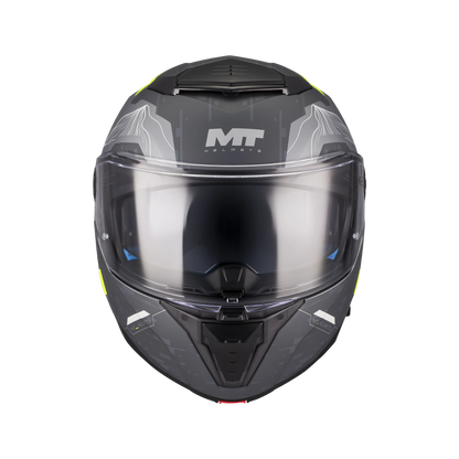 Casco MT Helmets Atom 2 SV Highlands E2 Mate, vista 3