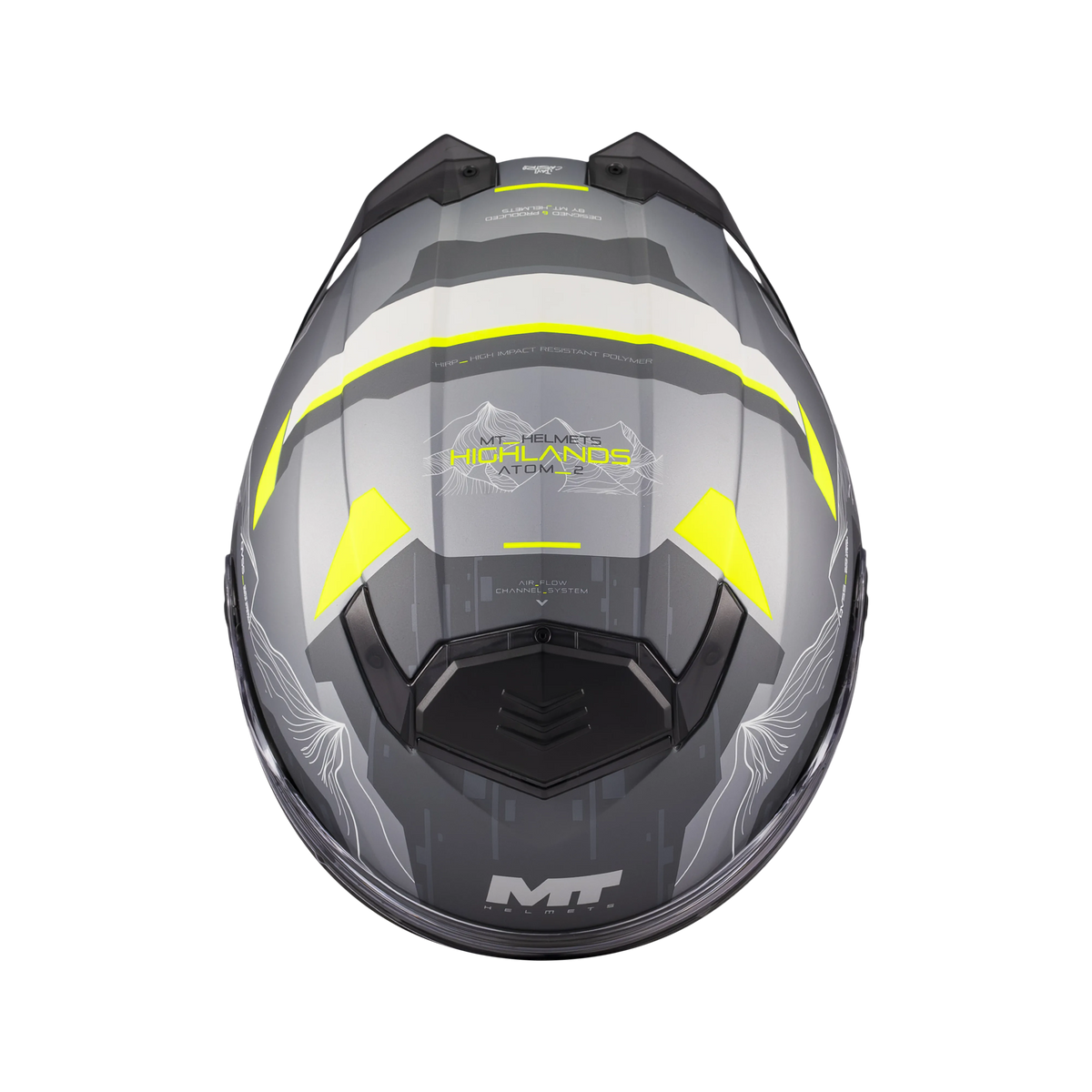 Casco MT Helmets Atom 2 SV Highlands E2 Mate, vista 6