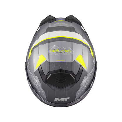 Casco MT Helmets Atom 2 SV Highlands E2 Mate, vista 6