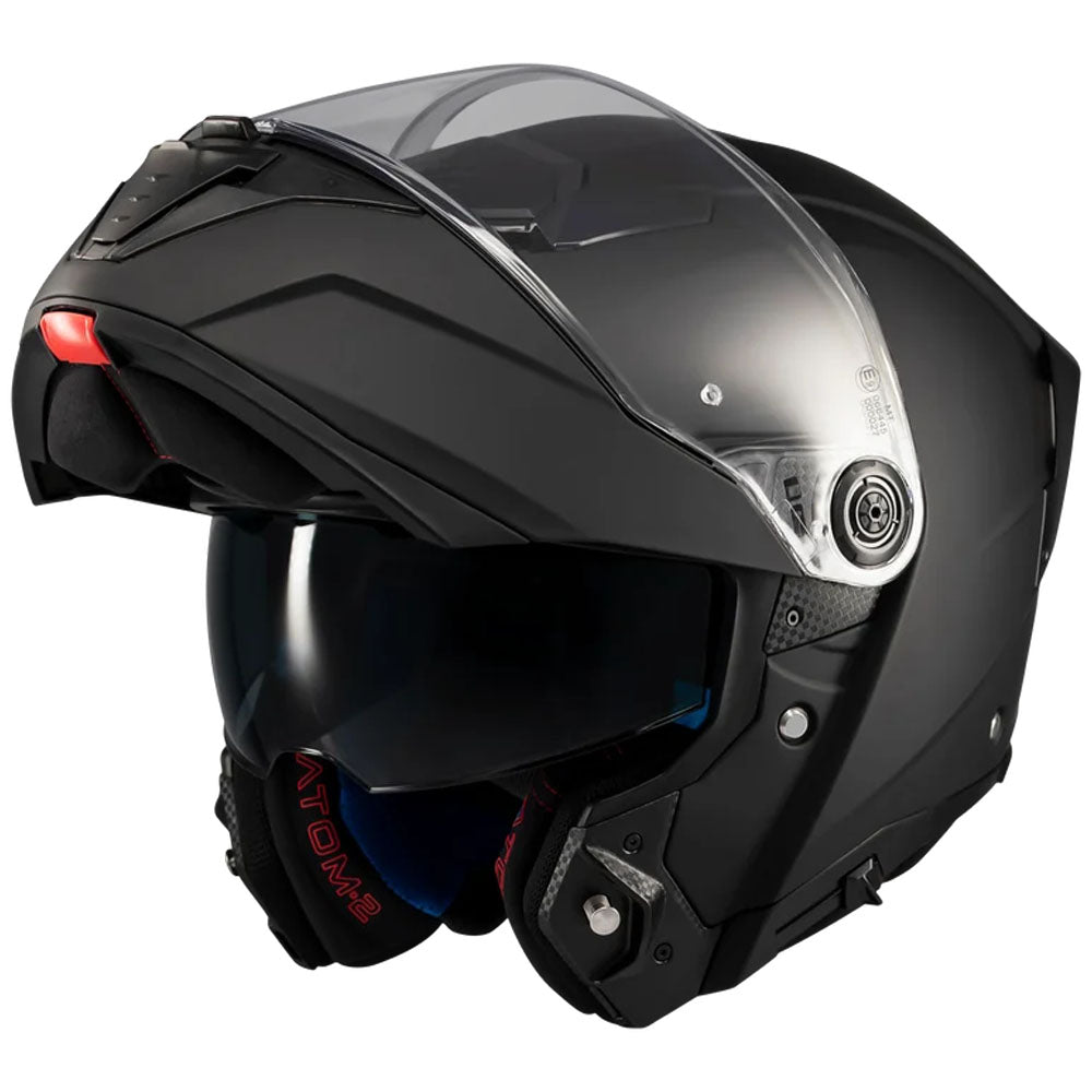 Casco MT Helmets Atom 2 SV Pure Negro mate (A1), vista 1