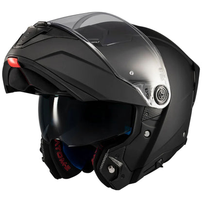 Casco MT Helmets Atom 2 SV Pure Negro mate (A1), vista 1