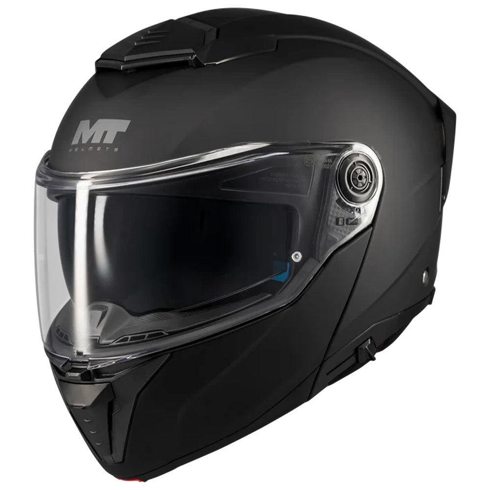 Casco MT Helmets Atom 2 SV Pure Negro mate (A1), vista 2