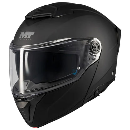 Casco MT Helmets Atom 2 SV Pure Negro mate (A1), vista 2