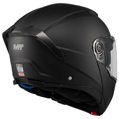 Casco MT Helmets Atom 2 SV Pure Negro mate (A1), vista 5