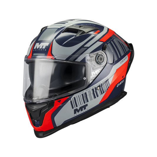 Casco MT Helmets Braker SV Cockpit C5 Brillo, vista 2