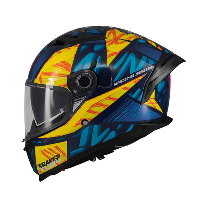 Casco MT Helmets Braker SV Fury C17 Brillo, vista 1