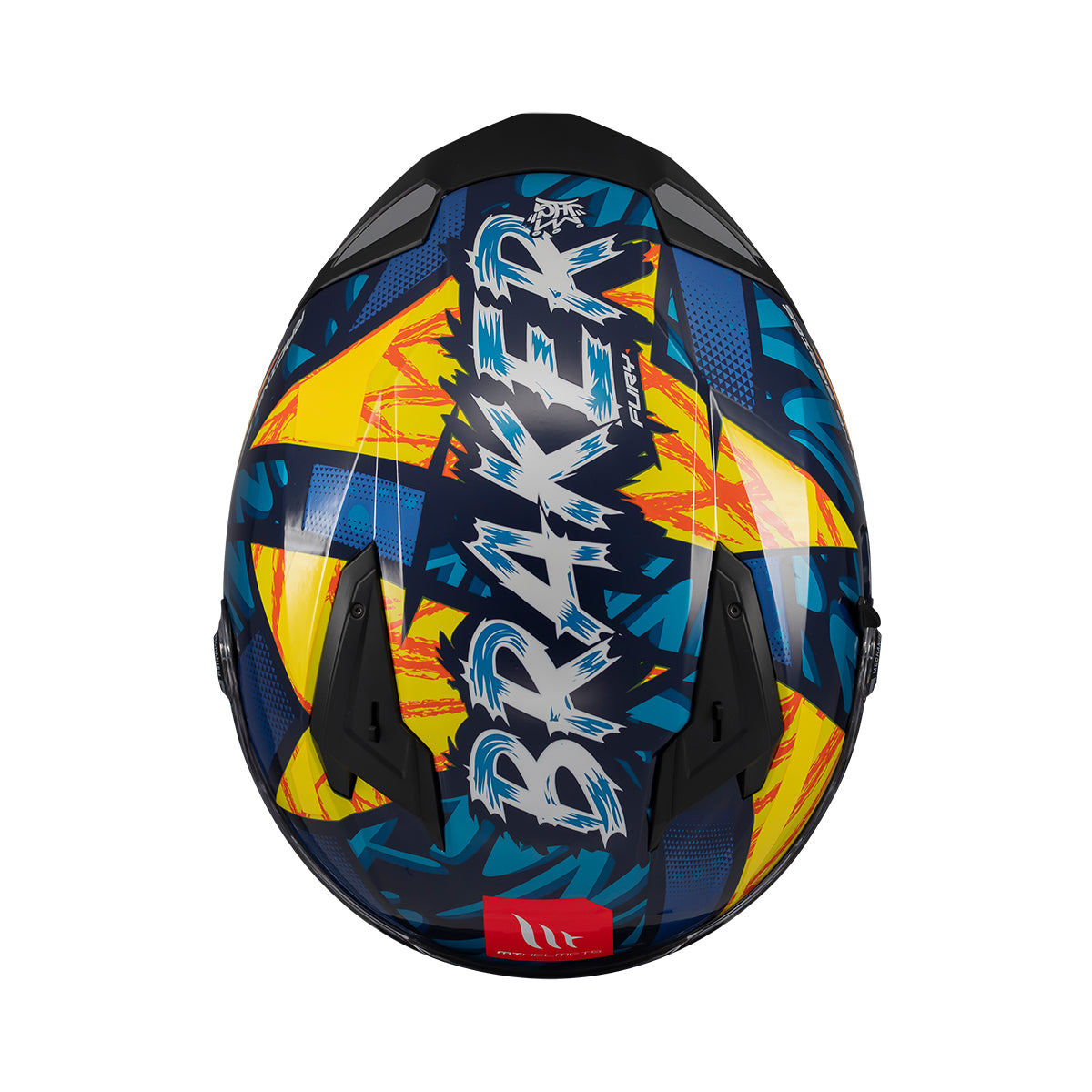 Casco MT Helmets Braker SV Fury C17 Brillo, vista 6
