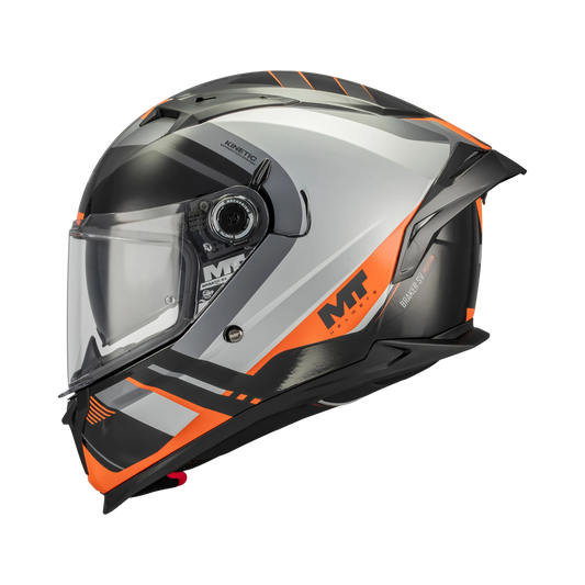 Casco MT Helmets Braker SV Inception B4 Brillo, vista 1