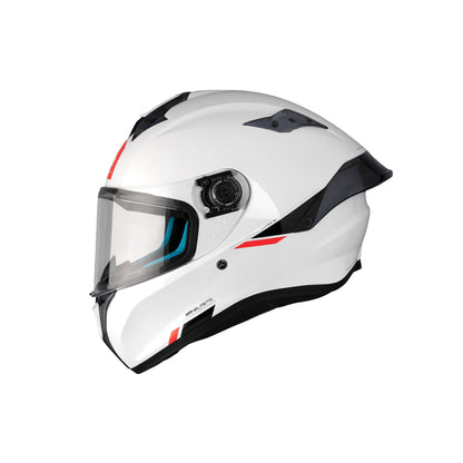 Casco MT Helmets Targo S Solid A0 Perla Brillo, vista 1