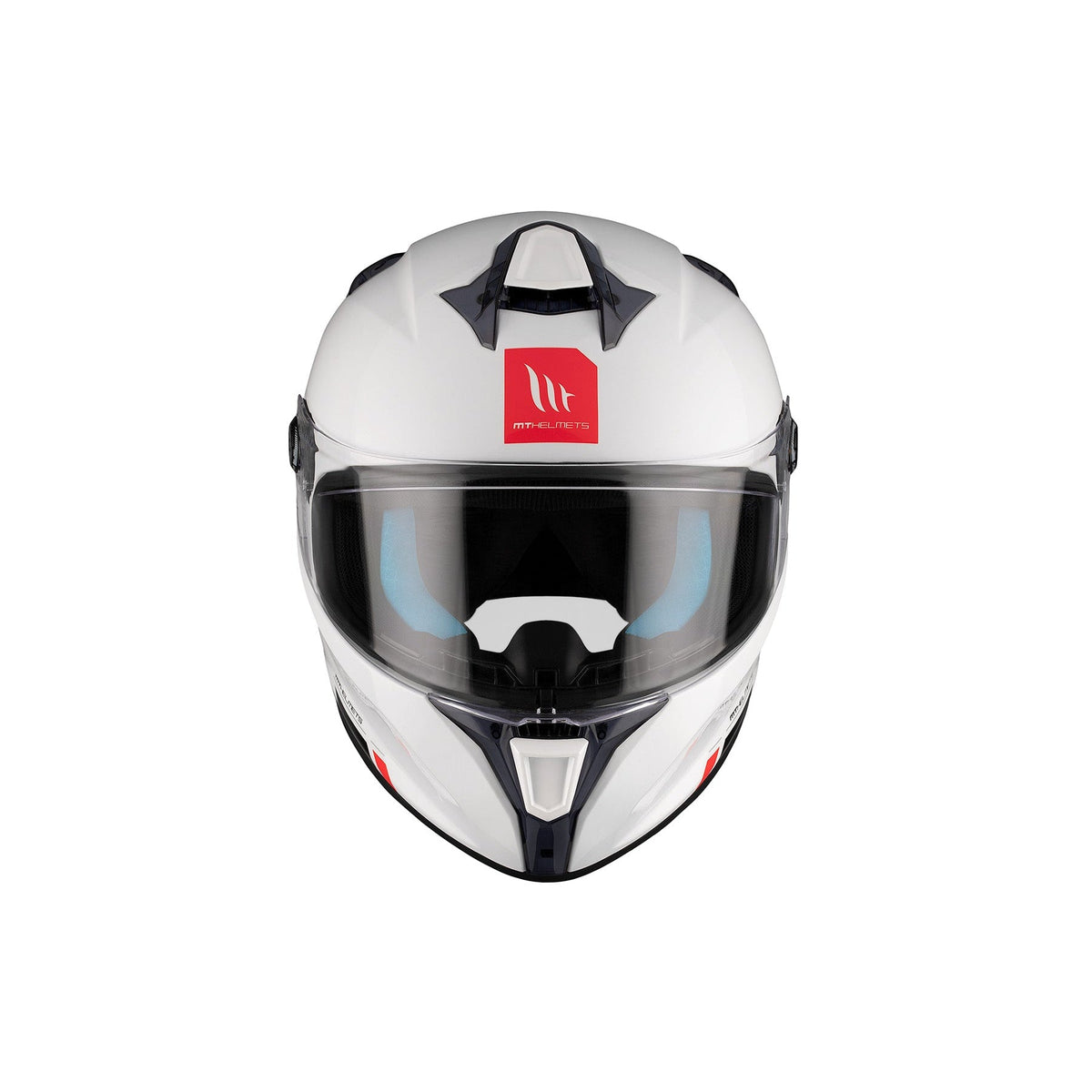 Casco MT Helmets Targo S Solid A0 Perla Brillo, vista 3
