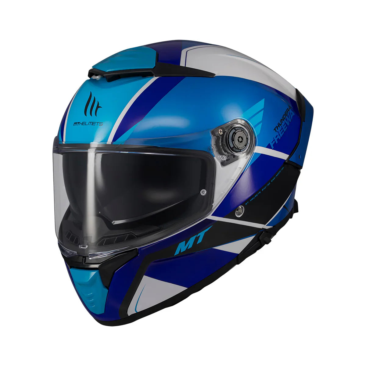 Casco MT Helmets Thunder 4 SV Freeway A17 Brillo, vista 2