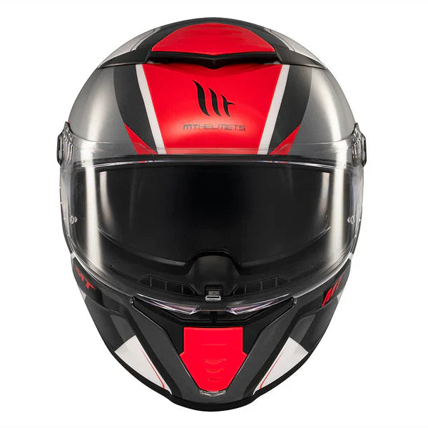 Casco MT Helmets Thunder 4 SV Freeway A5 Brillo, vista 3