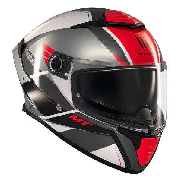 Casco MT Helmets Thunder 4 SV Freeway A5 Brillo, vista 4