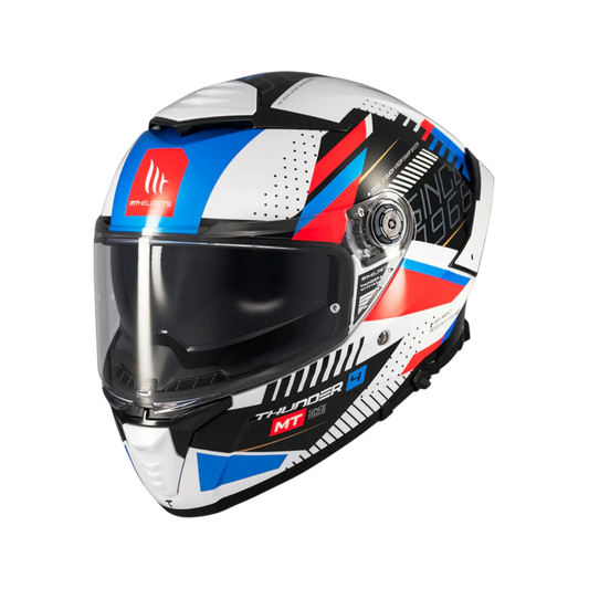 Casco MT Helmets Thunder 4 SV Luminence A7 Brillo, vista 2