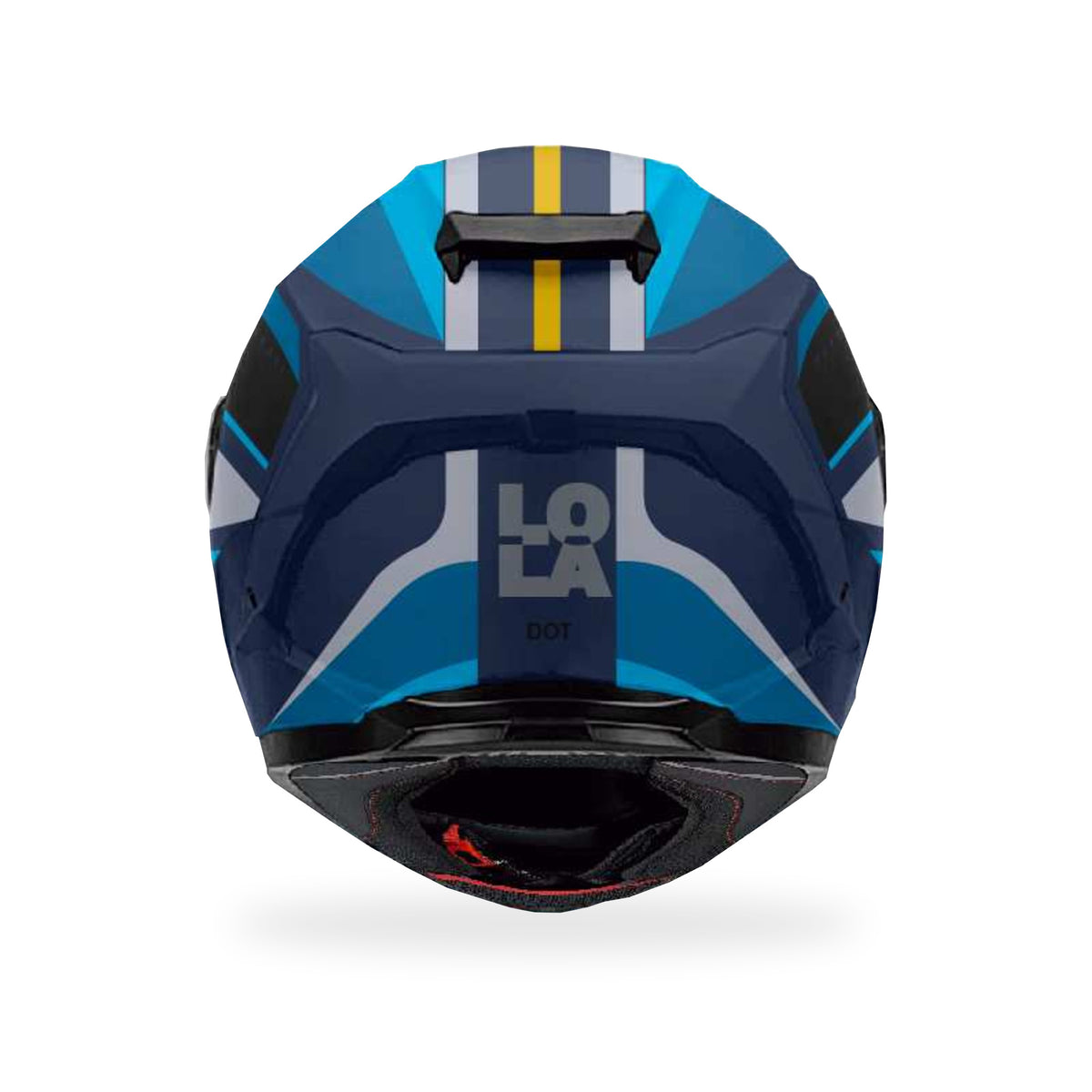 Casco Lola Helmets Marshall Azul-Gris - vista 4