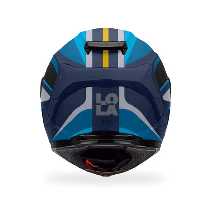Casco Lola Helmets Marshall Azul-Gris - vista 4