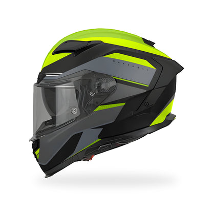 Casco Lola Helmets Marshall Negro-Amarillo - vista 1