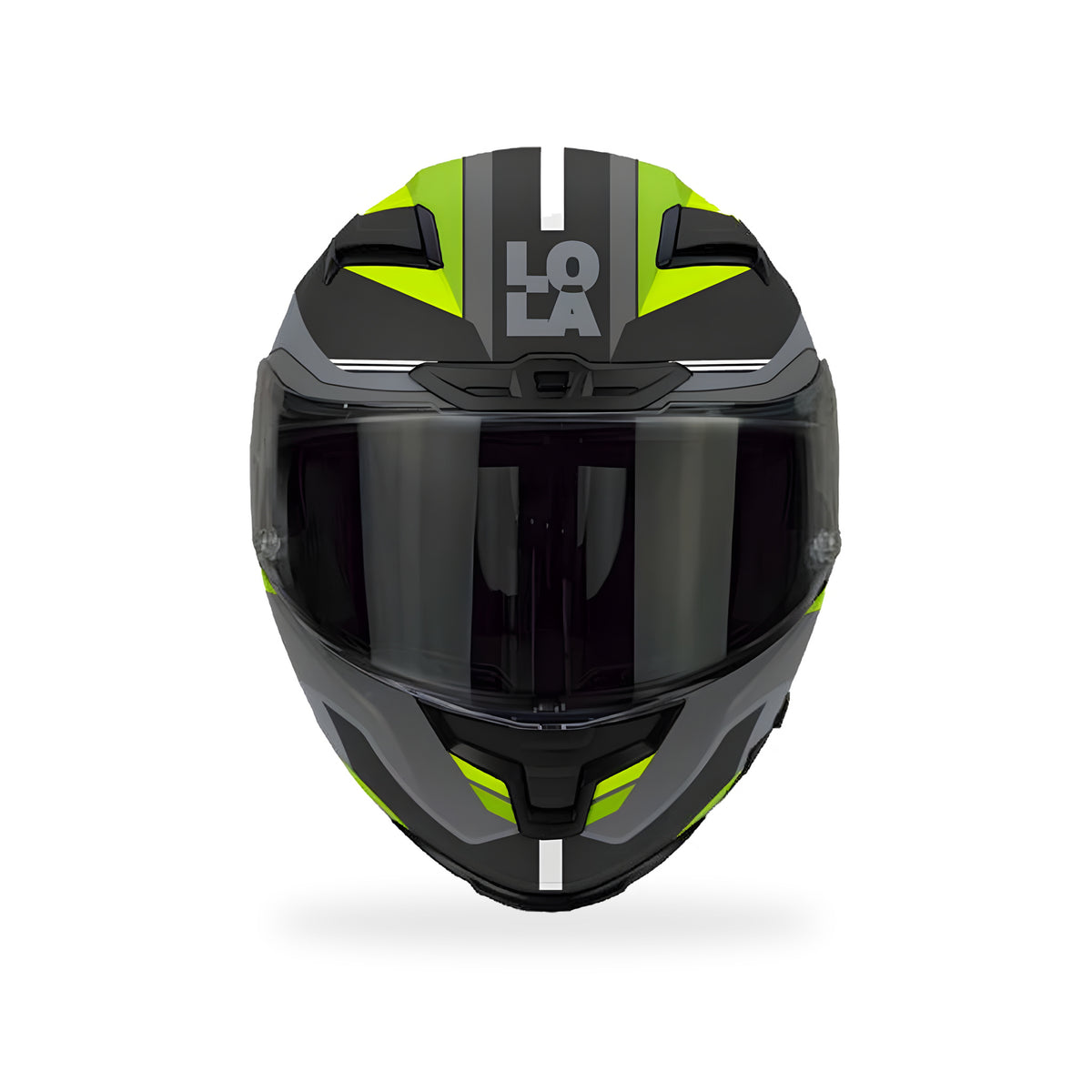 Casco Lola Helmets Marshall Negro-Amarillo - vista 2