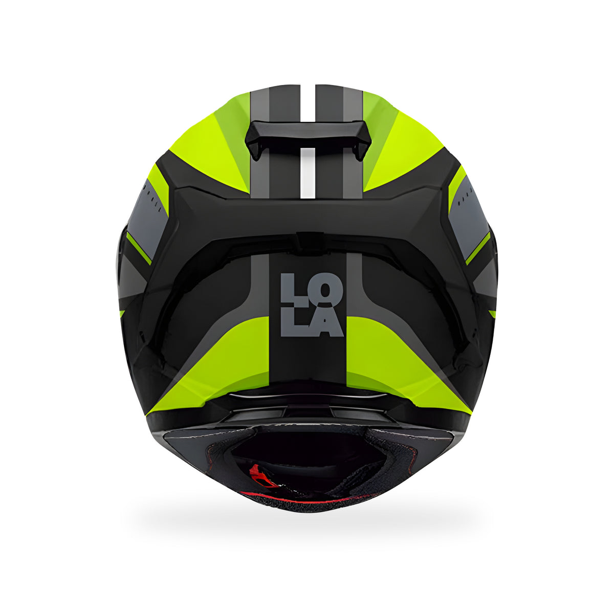 Casco Lola Helmets Marshall Negro-Amarillo - vista 4