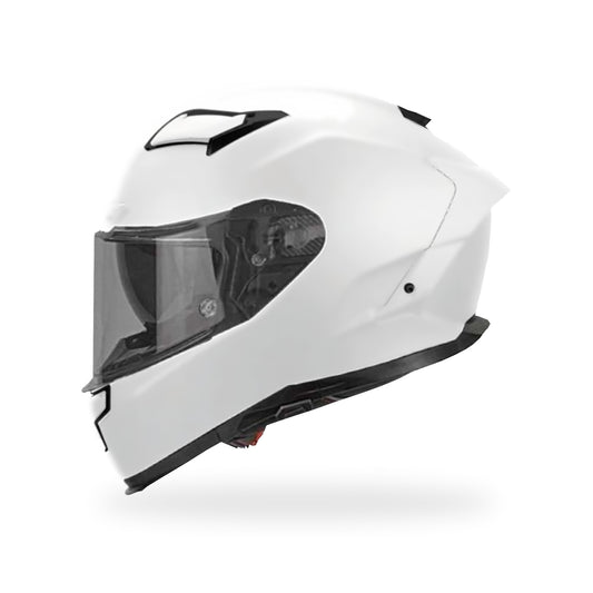 Casco Lola Helmets Nude Blanco Brillo - vista 1