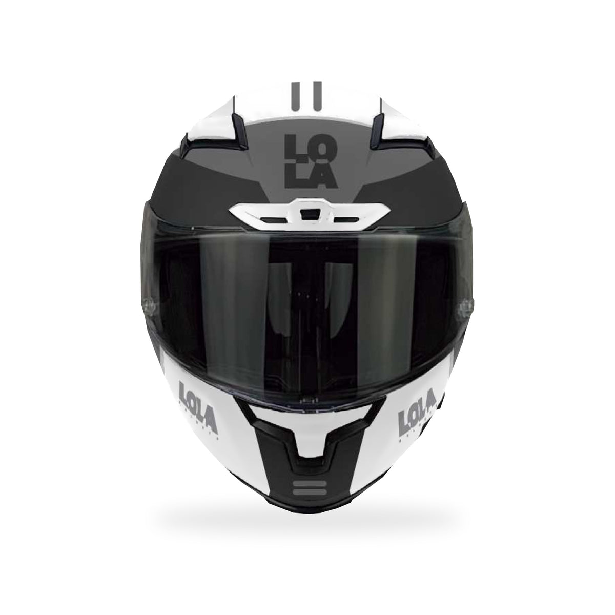 Casco Lola Helmets Tide Blanco-Negro - vista 2