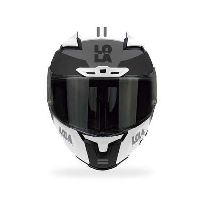Casco Lola Helmets Tide Blanco-Negro - vista 2