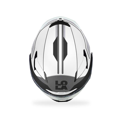 Casco Lola Helmets Tide Blanco-Negro - vista 5