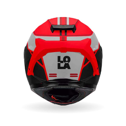 Casco Lola Helmets Tide Rojo/Negro