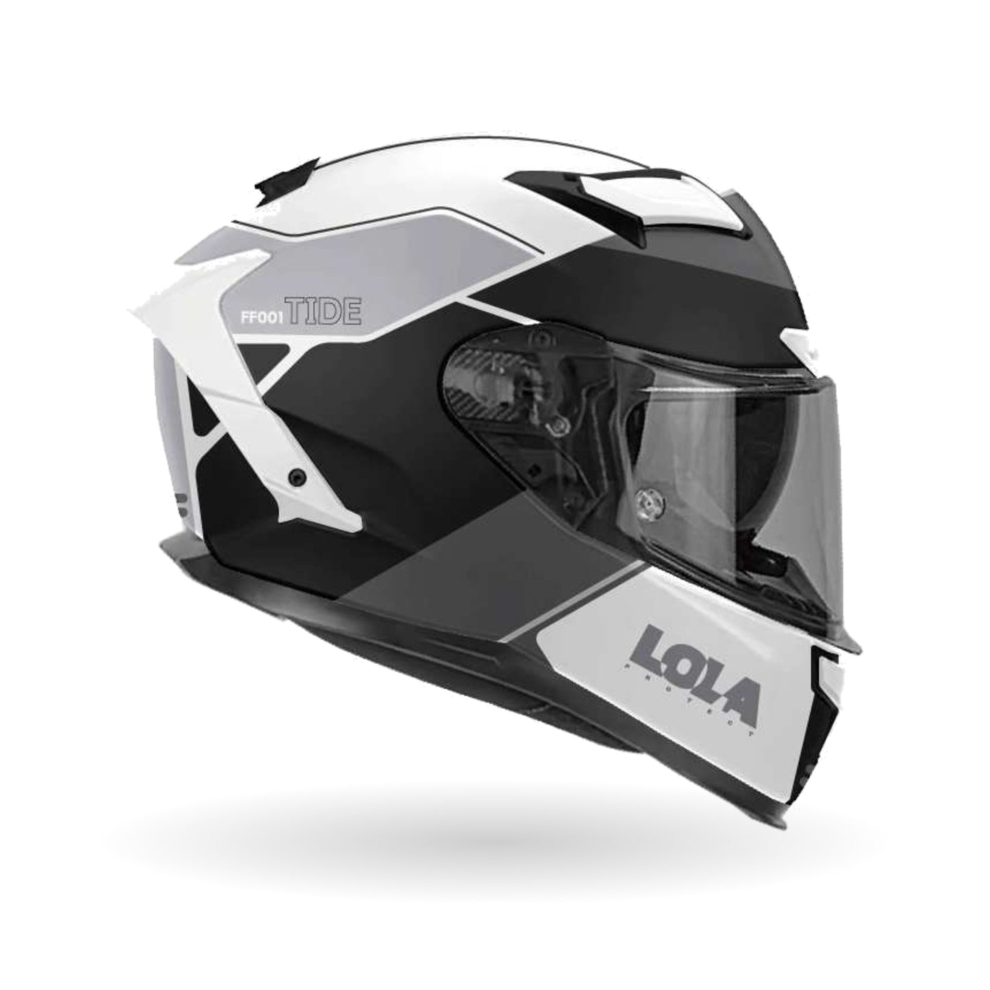 Casco Lola Helmets Tide Blanco/Negro