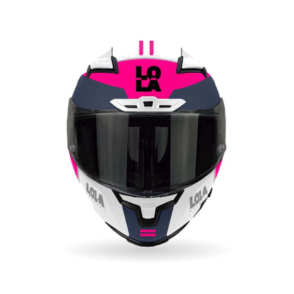 Casco Lola Helmets Tide Blanco/Rosa