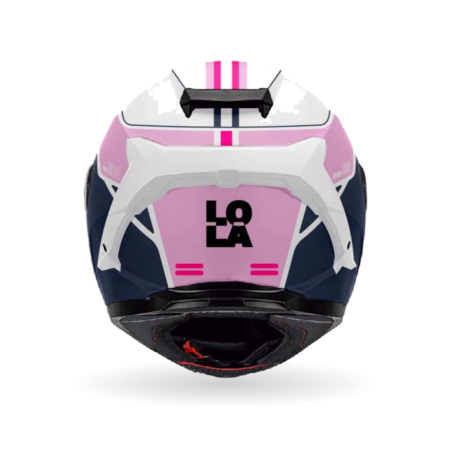 Casco Lola Helmets Tide Blanco/Rosa