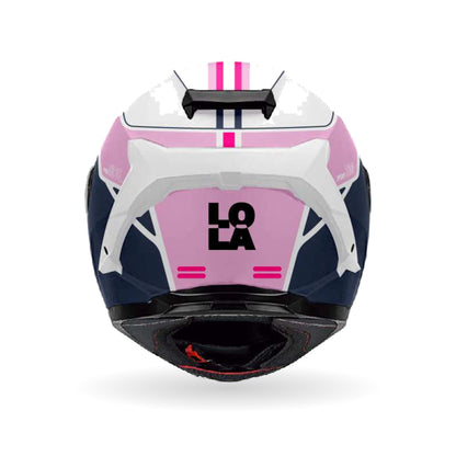 Casco Lola Helmets Tide Blanco/Rosa