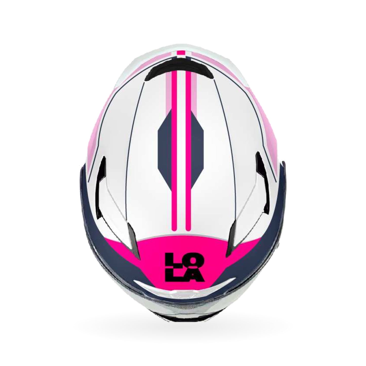 Casco Lola Helmets Tide Blanco/Rosa