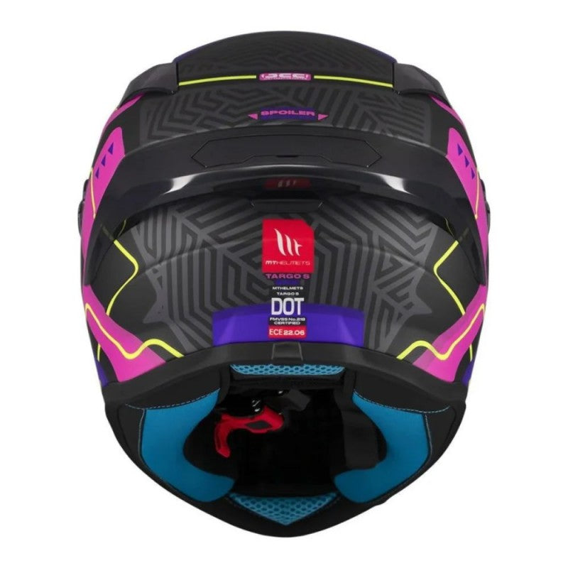 Casco integral MT Targo S Brik C8 Mate