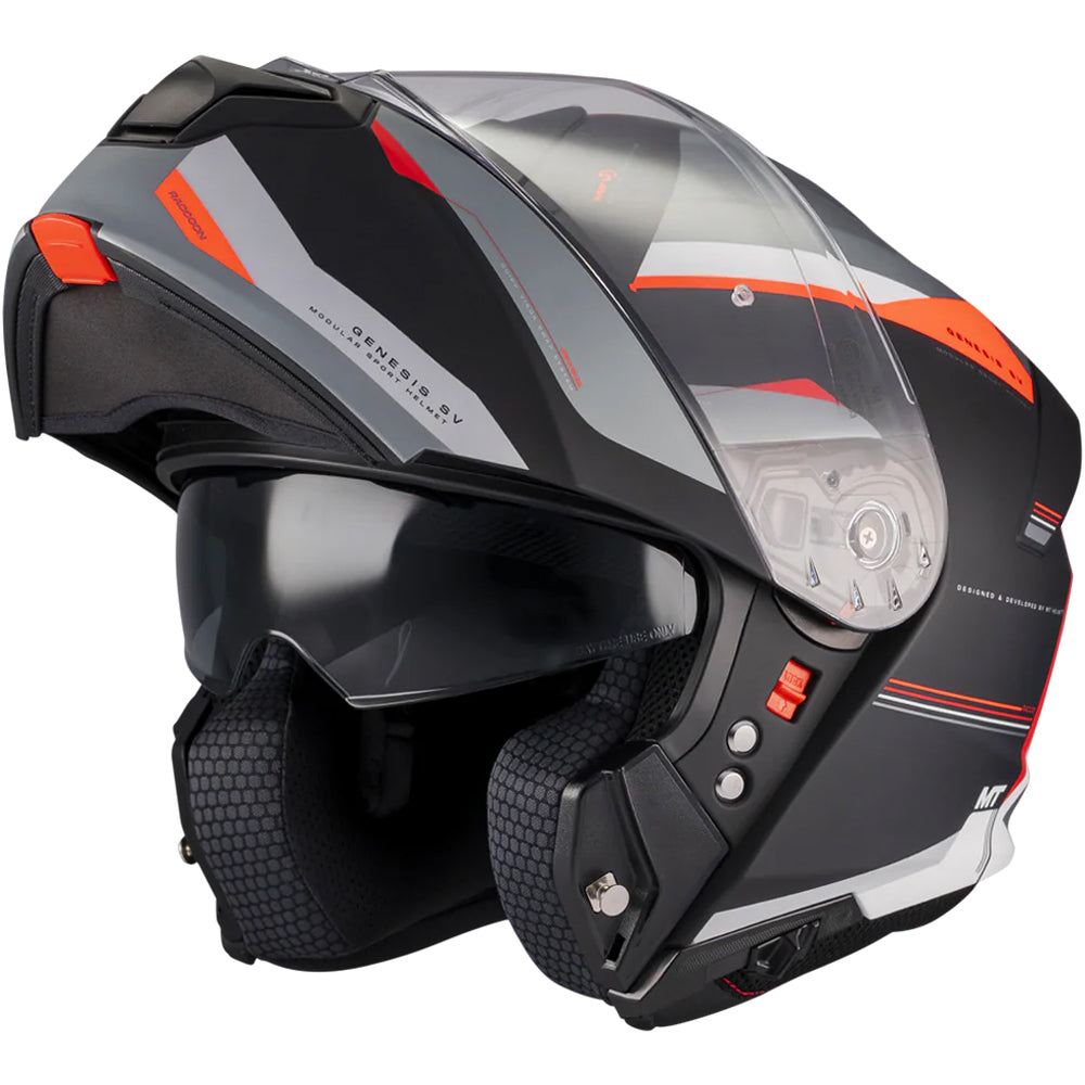 Casco MT Helmets Genesis SV Raccoon B5 Mate