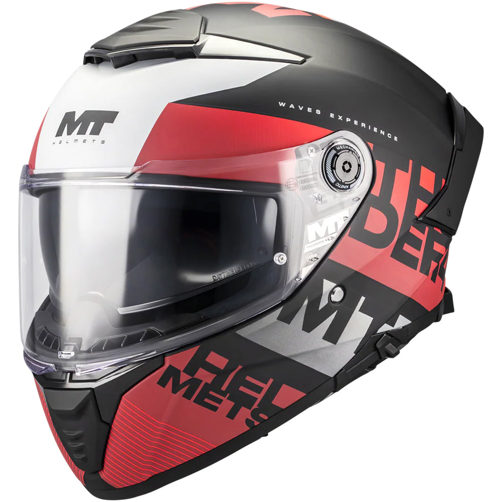 Casco MT Helmets Thunder 4 SV Waves B5 Mate