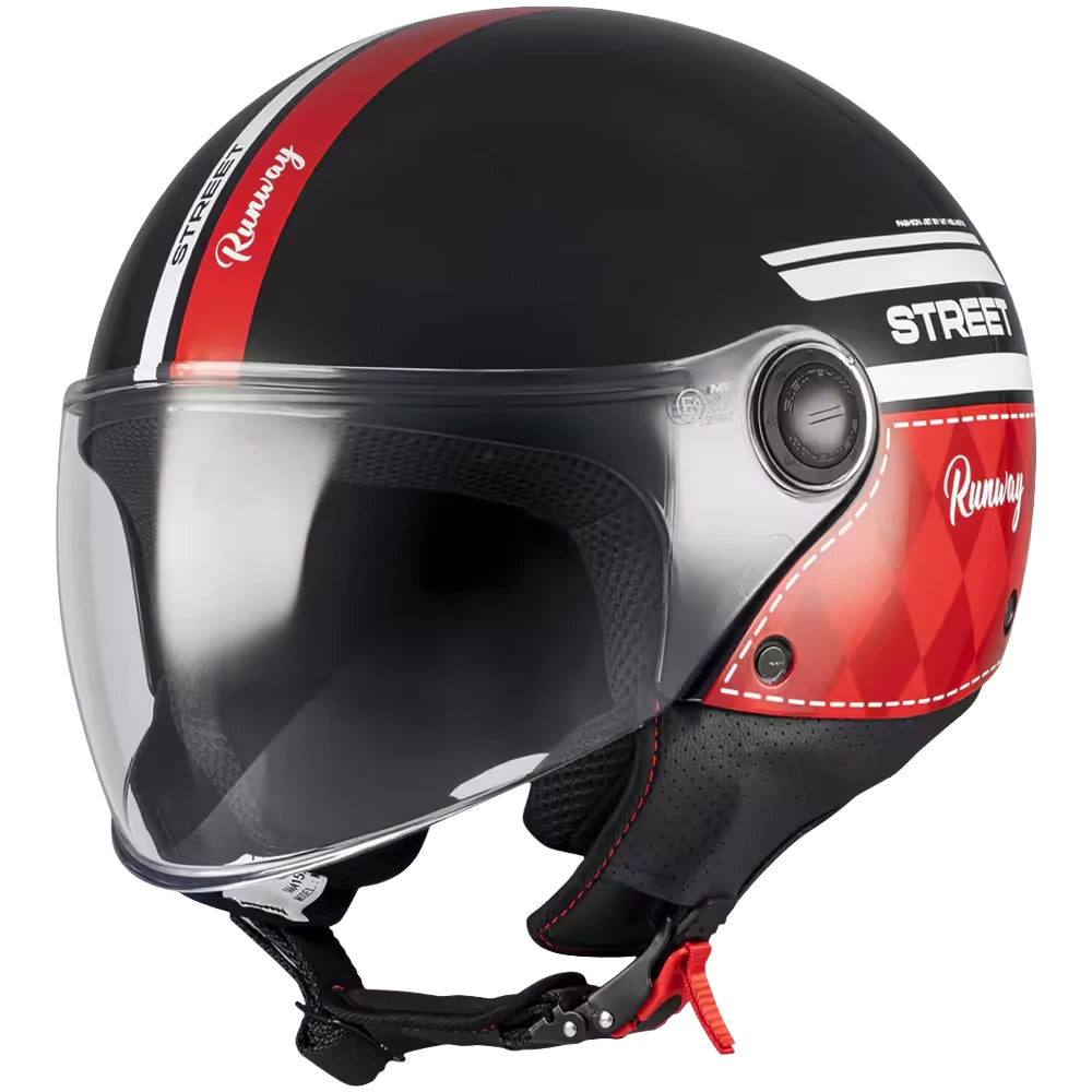 Casco MT Helmets Street S Runway B5 Brillo
