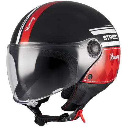 Casco MT Helmets Street S Runway B5 Brillo